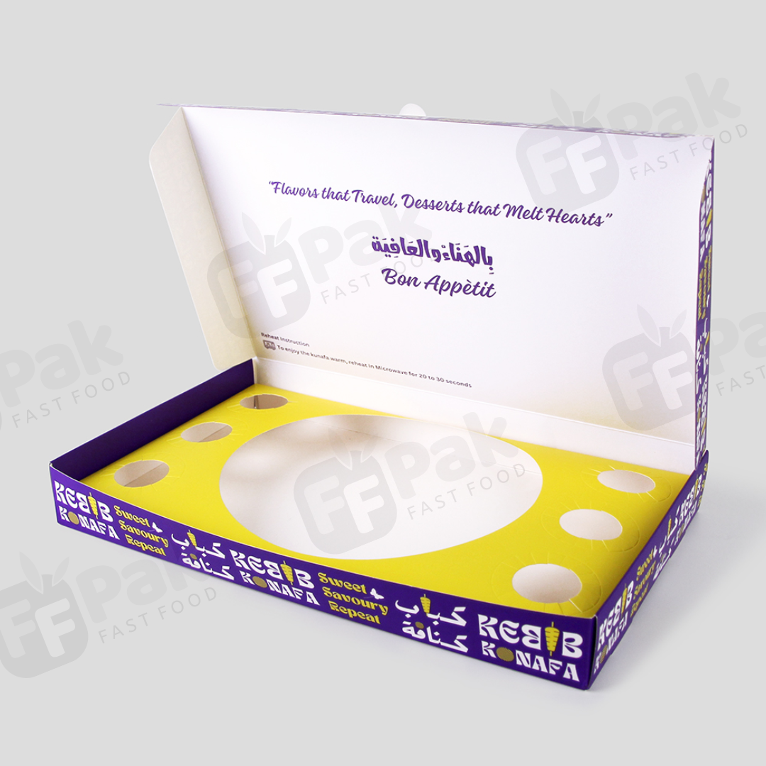 Personalized Kebab Branding Package Kebab Food Packaging Solution with Custom Logo Designed for Shawarma Kebabs