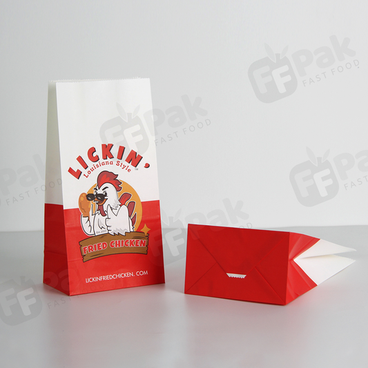 Cheap Food Paper Bag Custom Logo Size Grocery Bag Sturdy Paper Bag Togo