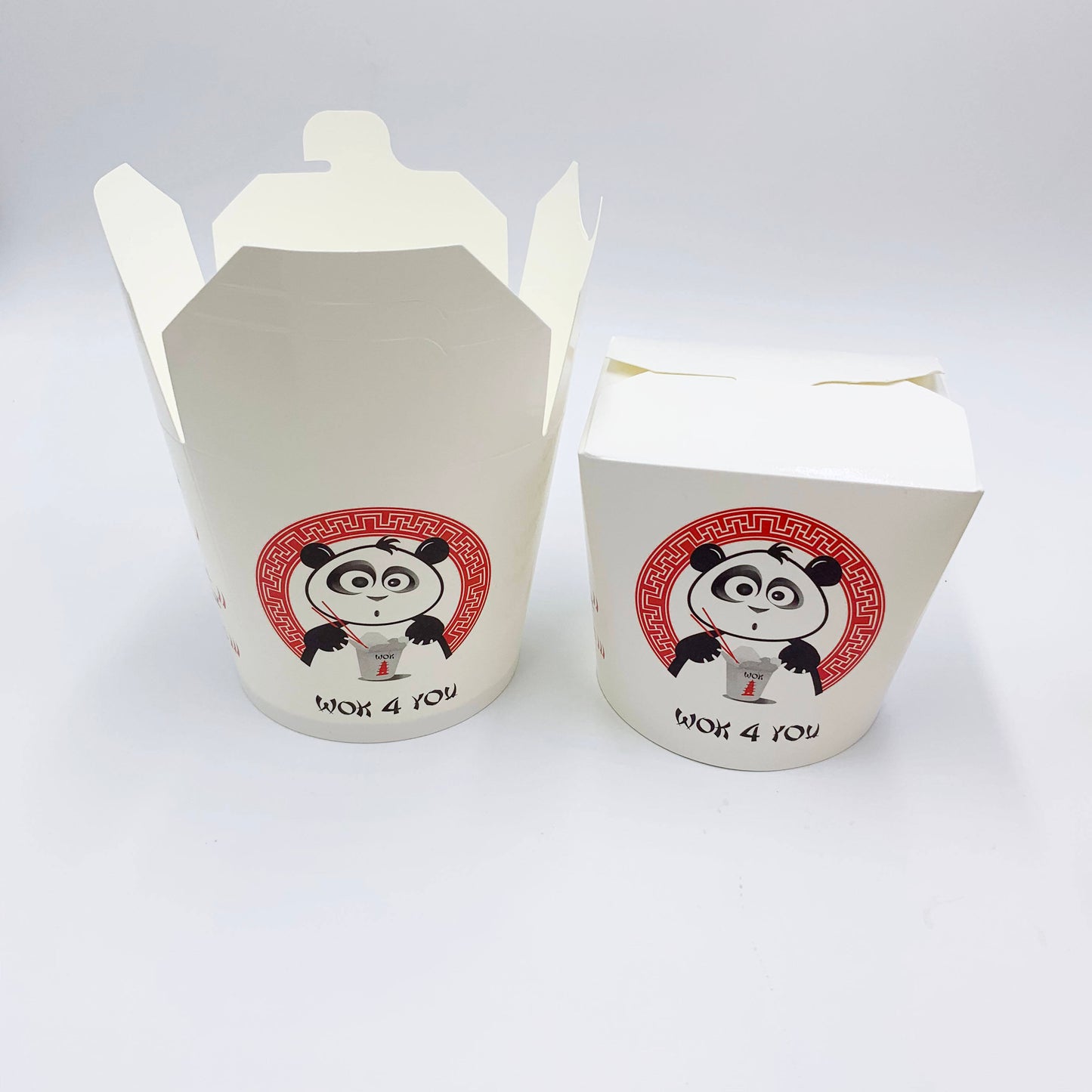 Custom Made Food Packaging Takeout Takeaway Container Paper Take Away Noodle Box