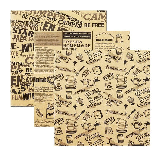 Papier enduit de cire d'emballage de viande sulfurisée de papier d'hamburger de catégorie sûre de nourriture en gros