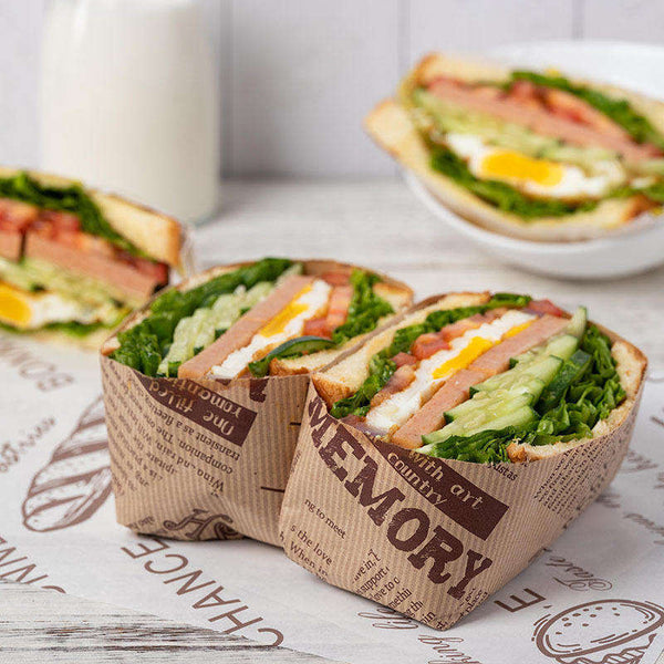 Customized Printed Logo and Size Food Grade Greaseproof Meat Wrapping PE Coated Paper - Fastfoodpak