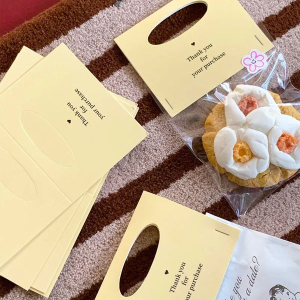 Customizable Kraft Paper Bag Handle Customizable Packing Bag The latest South Korean Style - Fastfoodpak