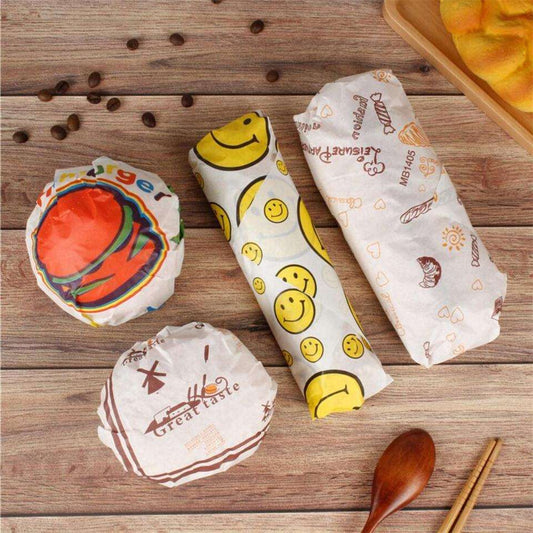 Customized Printed Logo and Size Food Grade Greaseproof Meat Wrapping PE Coated Paper