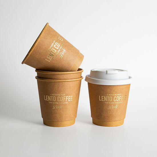 Customized Paper Cup 8/12/16/20 oz Disposable Double Wall Paper Cup fo ...