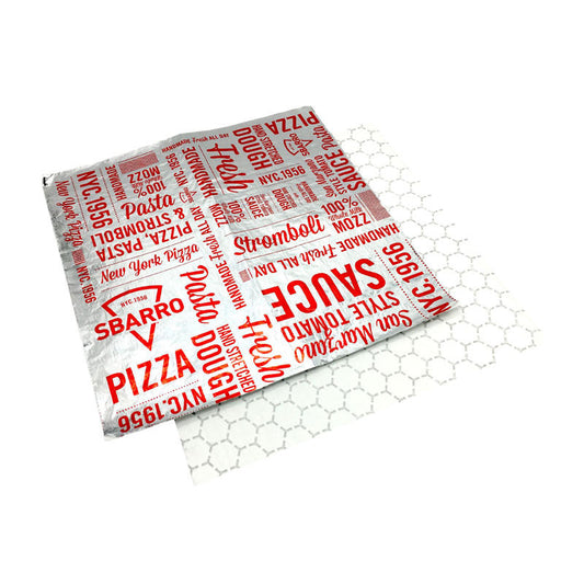 Papel de emparedado a prueba de grasa de papel encerado con logotipo personalizado