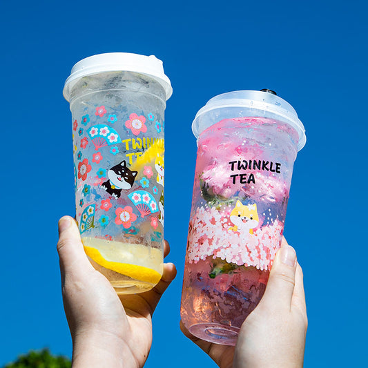 Custom Logo U Shape Thick Plastic Coffee Cup With Logo 16/24/32oz PP PET Disposable Clear Frosted Plastic Dessert Cold Drink Cup - Fastfoodpak