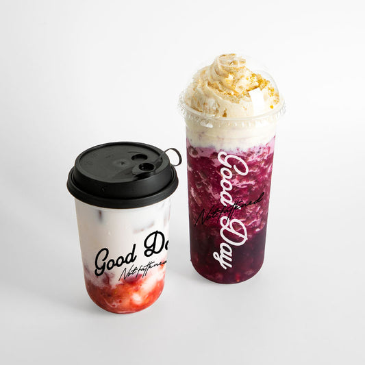 Custom Logo U Shape Thick Plastic Coffee Cup With Logo 16/24/32oz PP PET Disposable Clear Frosted Plastic Dessert Cold Drink Cup