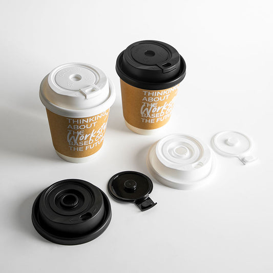 Disposable Double Wall Paper Cup For Hot Drink Custom Logo Accept 8/10/12/16oz Paper Cup For Coffee Cup And Hot Drinks - Fastfoodpak