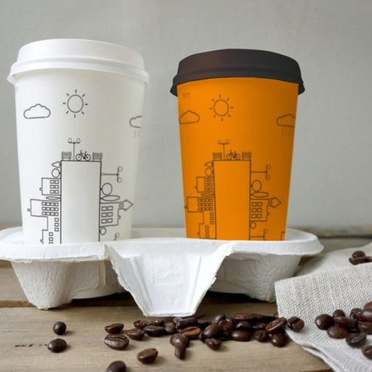 Espresso Paper Cups for Compact Coffee Shop Service