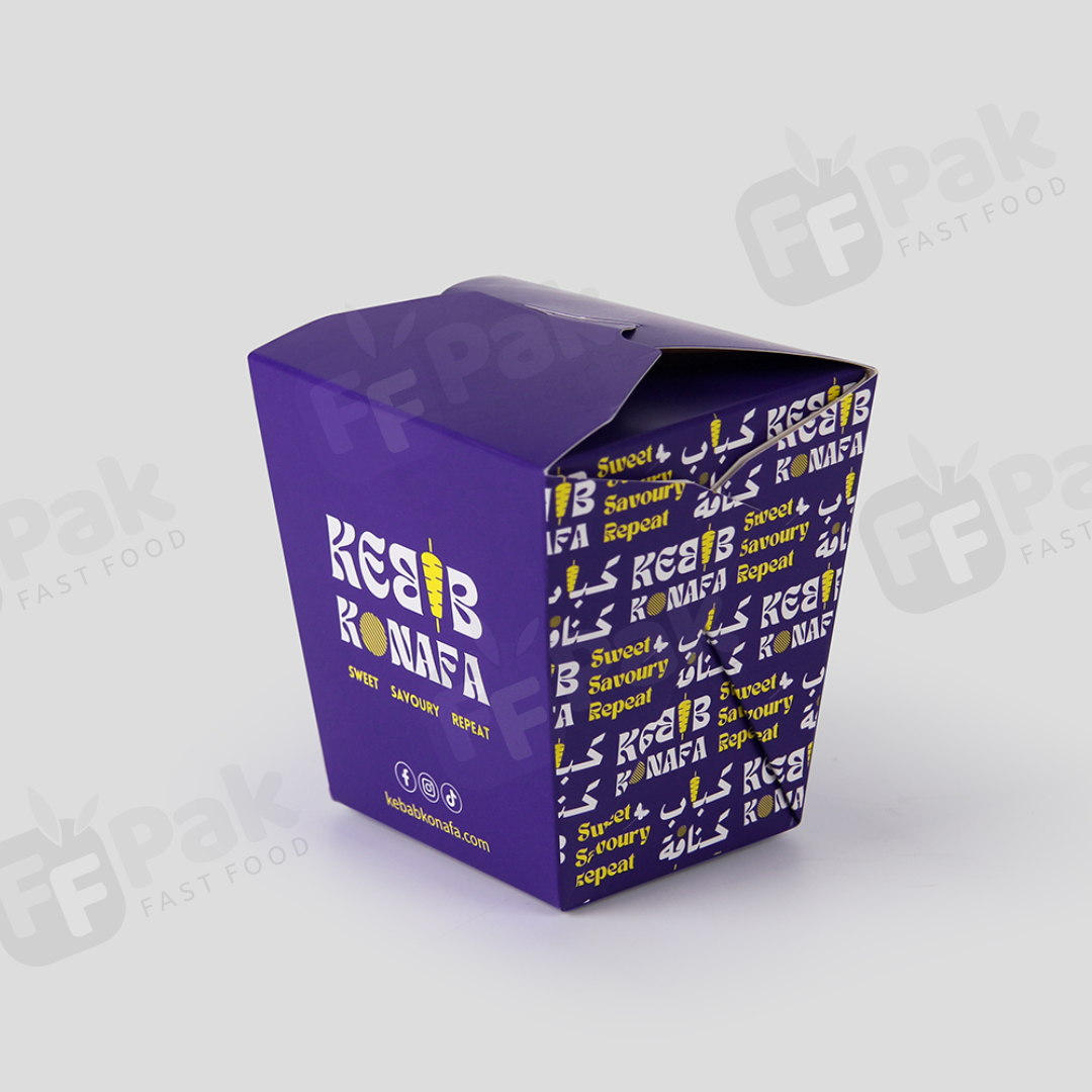 Personalized Kebab Branding Package Kebab Food Packaging Solution with Custom Logo Designed for Shawarma Kebabs - Fastfoodpak