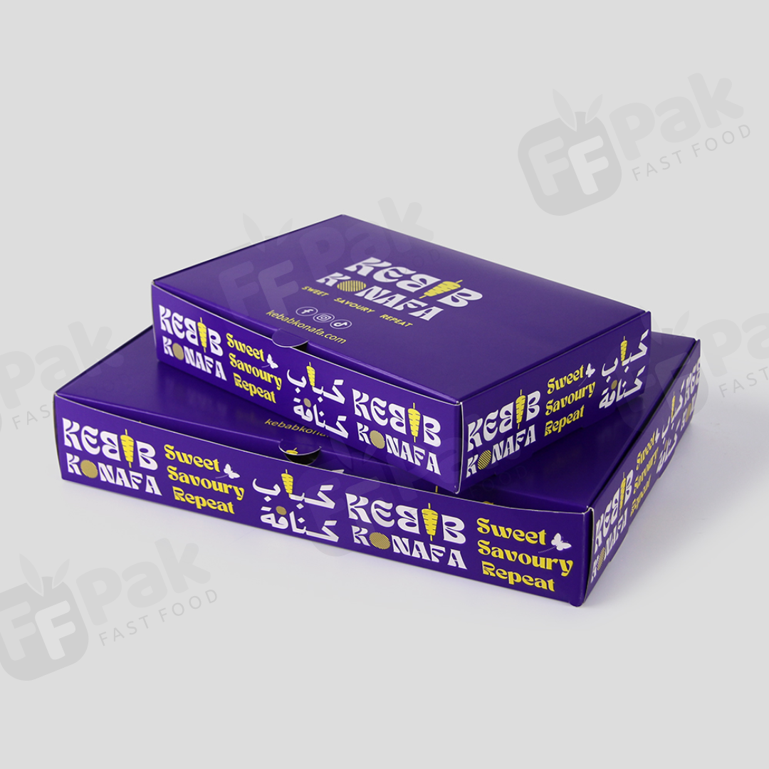 Personalized Kebab Branding Package Kebab Food Packaging Solution with Custom Logo Designed for Shawarma Kebabs - Fastfoodpak