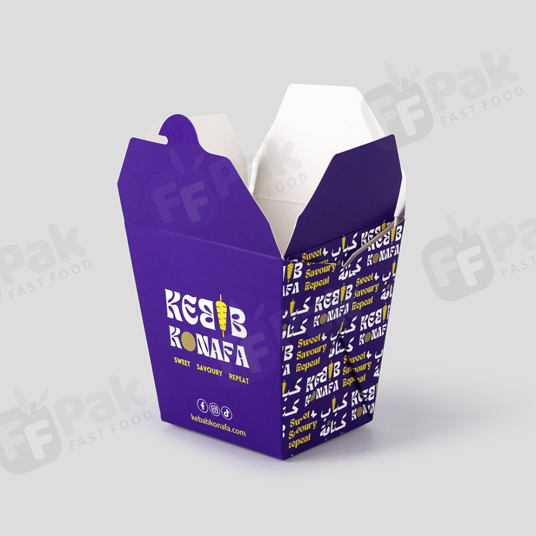 Personalized Kebab Branding Package Kebab Food Packaging Solution with Custom Logo Designed for Shawarma Kebabs - Fastfoodpak