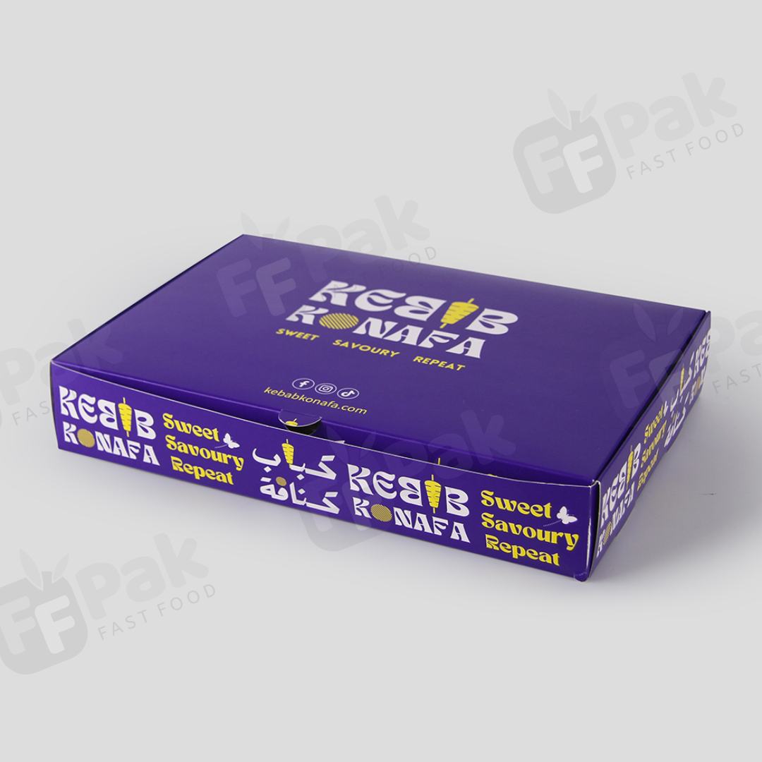 Personalized Kebab Branding Package Kebab Food Packaging Solution with Custom Logo Designed for Shawarma Kebabs - Fastfoodpak
