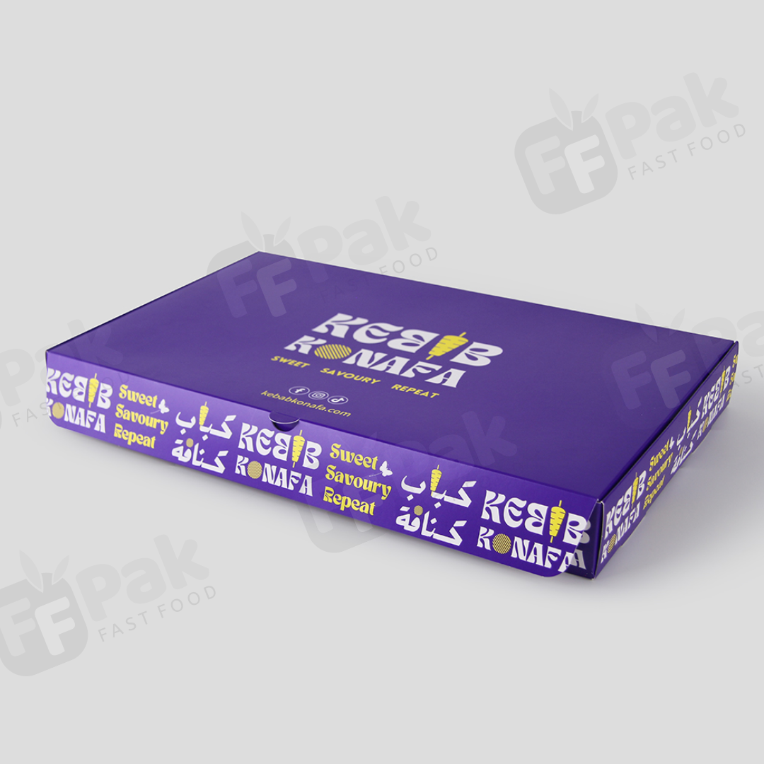 Personalized Kebab Branding Package Kebab Food Packaging Solution with Custom Logo Designed for Shawarma Kebabs - Fastfoodpak