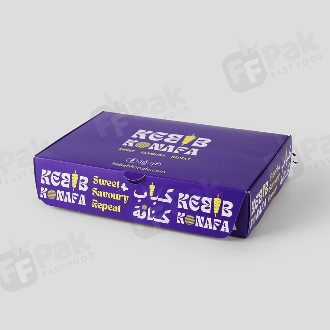 Personalized Kebab Branding Package Kebab Food Packaging Solution with Custom Logo Designed for Shawarma Kebabs - Fastfoodpak