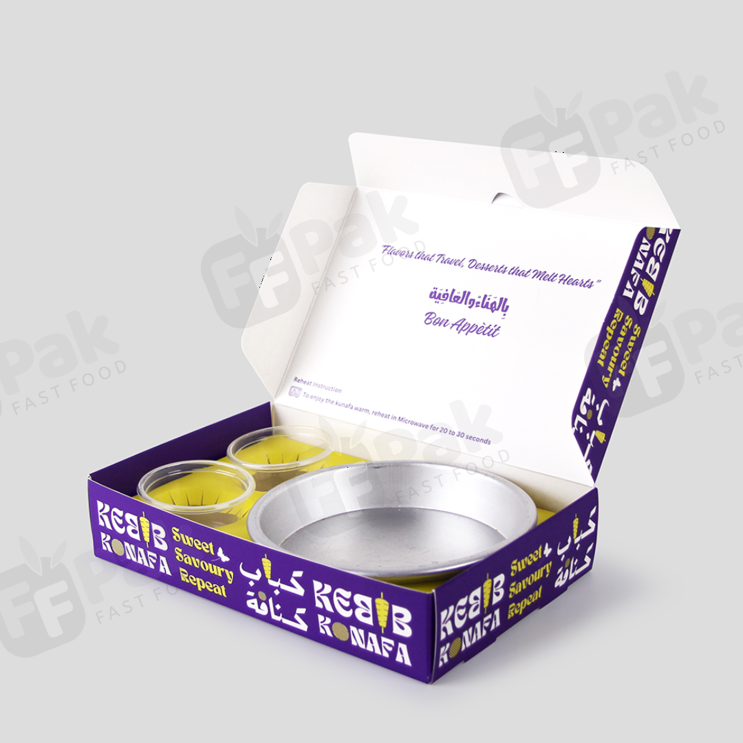 Personalized Kebab Branding Package Kebab Food Packaging Solution with Custom Logo Designed for Shawarma Kebabs - Fastfoodpak