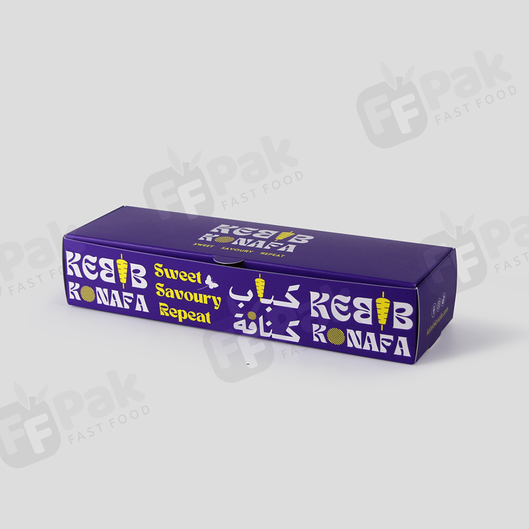 Personalized Kebab Branding Package Kebab Food Packaging Solution with Custom Logo Designed for Shawarma Kebabs - Fastfoodpak