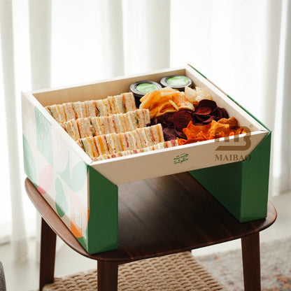 Custom Platter Box for Catering and Takeaway Food Packaging