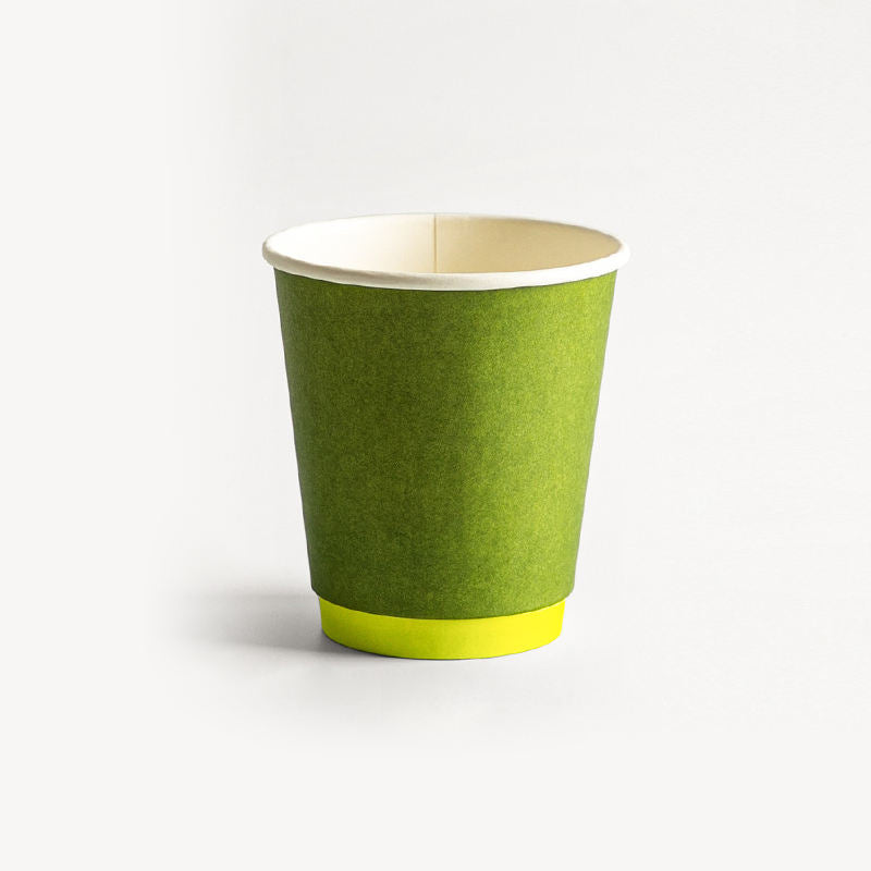 Printing Customized Logo Disposable Double Wall Paper Cups Hot Drink Coffee Cup - Fastfoodpak