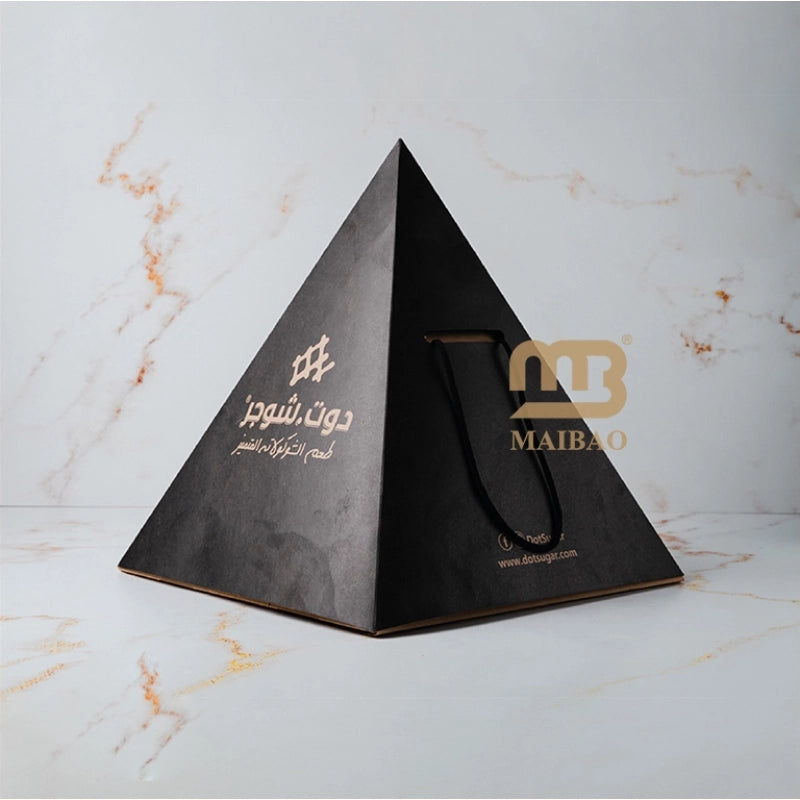 Custom Pyramid Box for Premium Food & Gift Packaging
