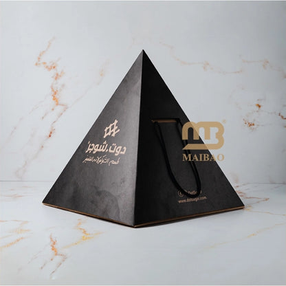Custom Pyramid Box for Premium Food & Gift Packaging