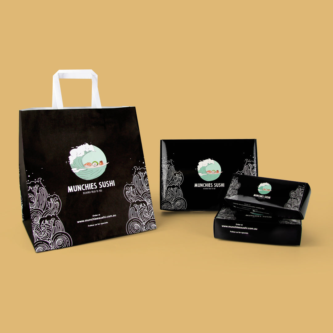 Customized Branded Sushi Series Packaging Solution