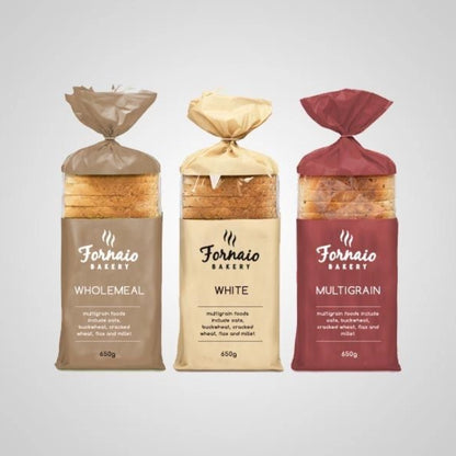 La nourriture écologique de recyclage d'impression personnalisée emporte les poignées de sac en papier kraft