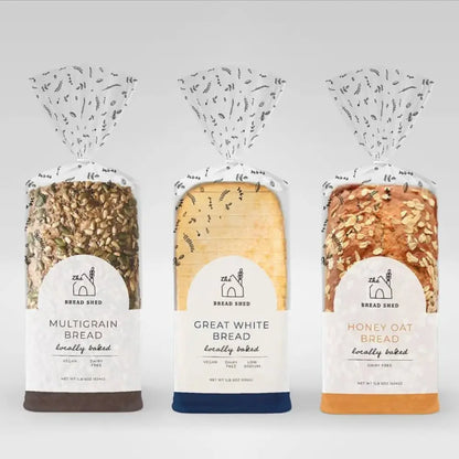 La nourriture écologique de recyclage d'impression personnalisée emporte les poignées de sac en papier kraft