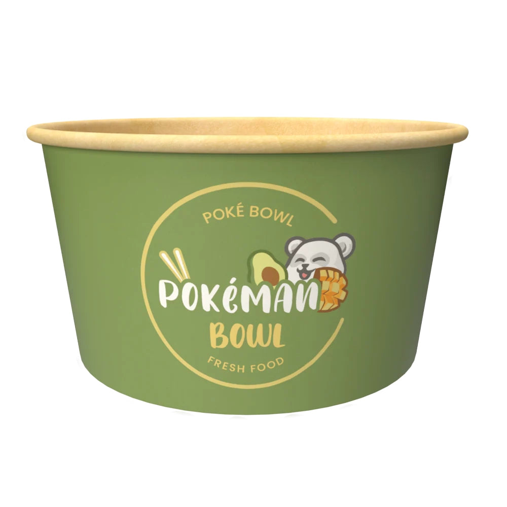 Eco-Conscious Cardboard Bowls for Takeout and Catering