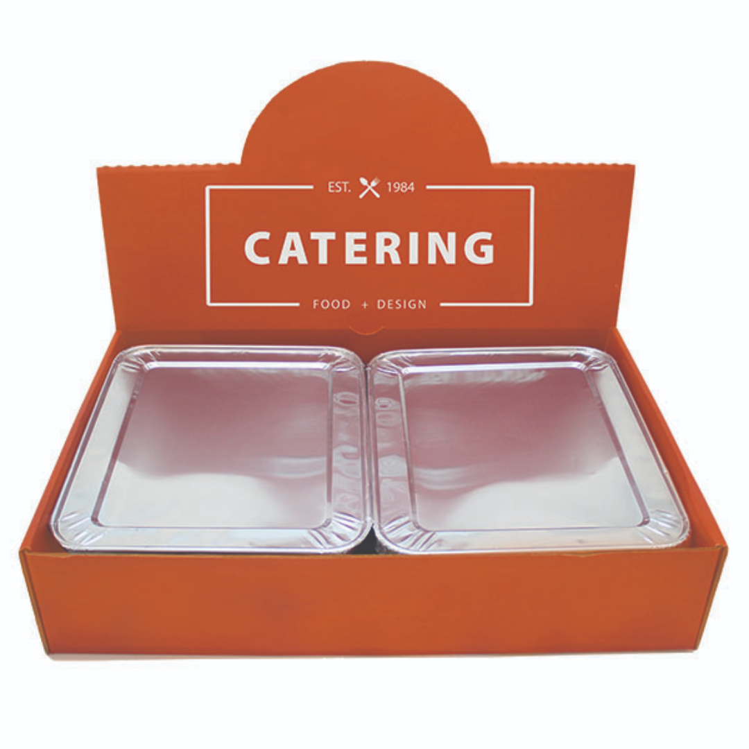 Custom Design Logo Printed Takeout to Go Food Paper Container Cardboard Catering Takeaway Box