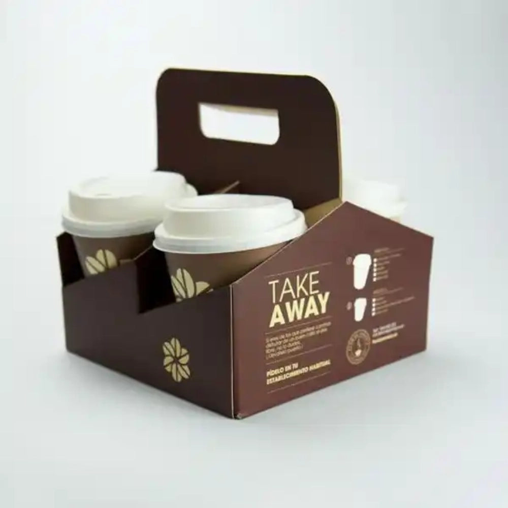 Compostable Coffee Takeaway Boxes for Eco-Friendly Packaging