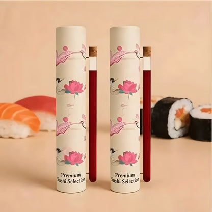 Personalized Sushi Tube Packaging for Takeaway Brands