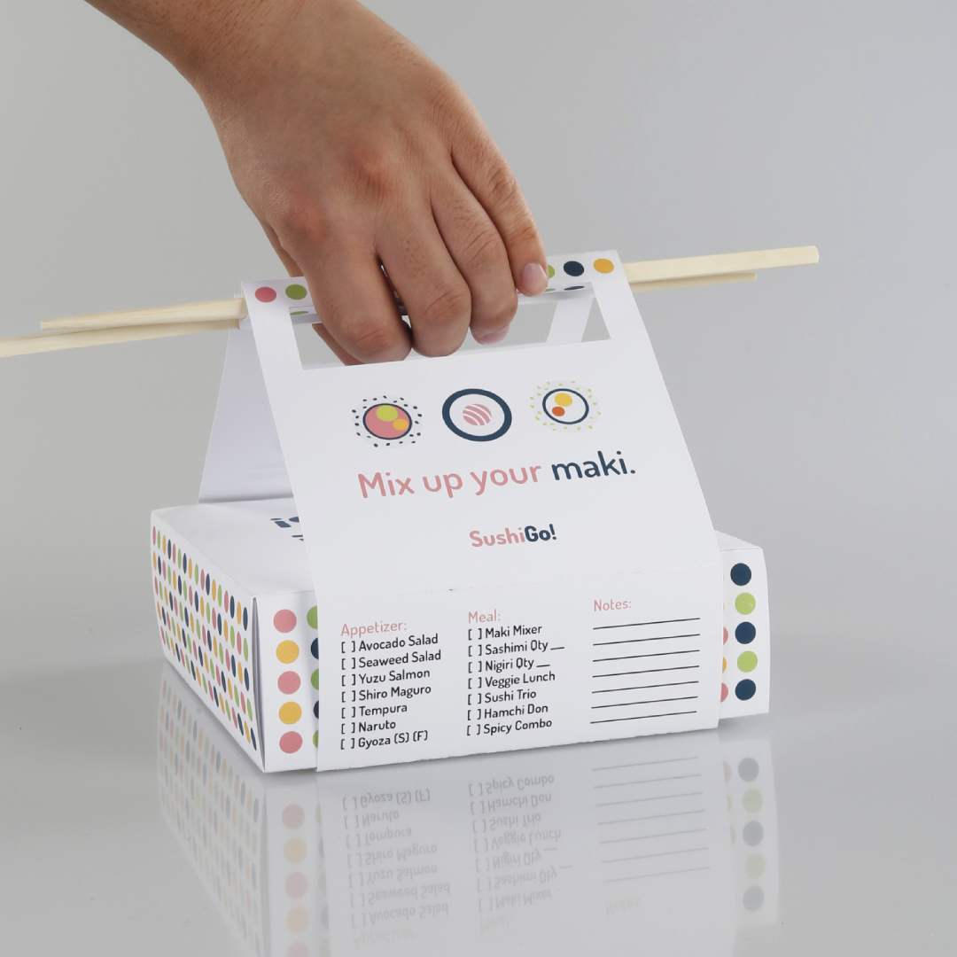 Customized Logo Disposable Paper Sushi Food Box Packaging Cardboard Sushi Takeaway Box