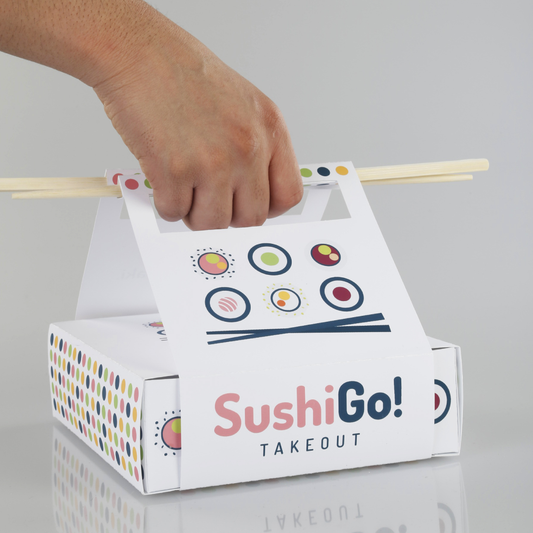 🥇Cajas para sushi personalizadas - desplegables 