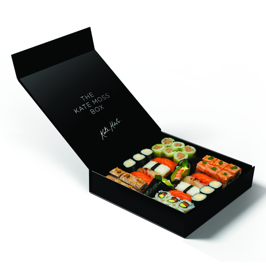 Boîtes de papier à emporter biodégradables imprimées par coutume de bonbons de sushi de restaurant