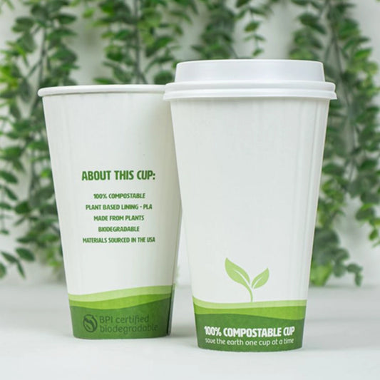 Eco-Friendly Disposable Coffee Cups for Cafes & Wholesalers