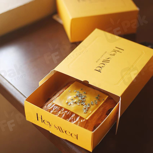 Wholesale Custom Printed Pastry Cookie Sweets Box Packaging Food Doughnut Box - Fastfoodpak