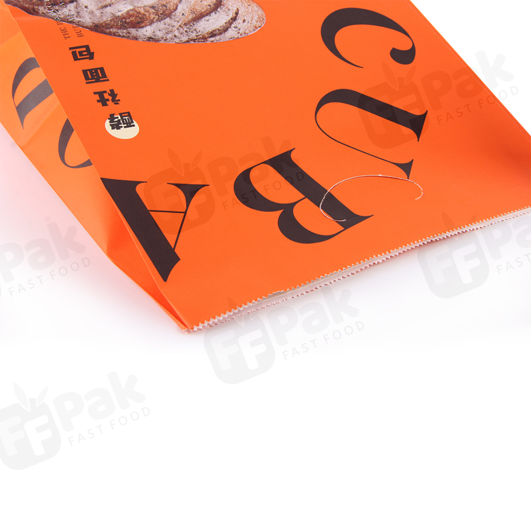 Customized Printed Kraft Brown SOS Paper Bags