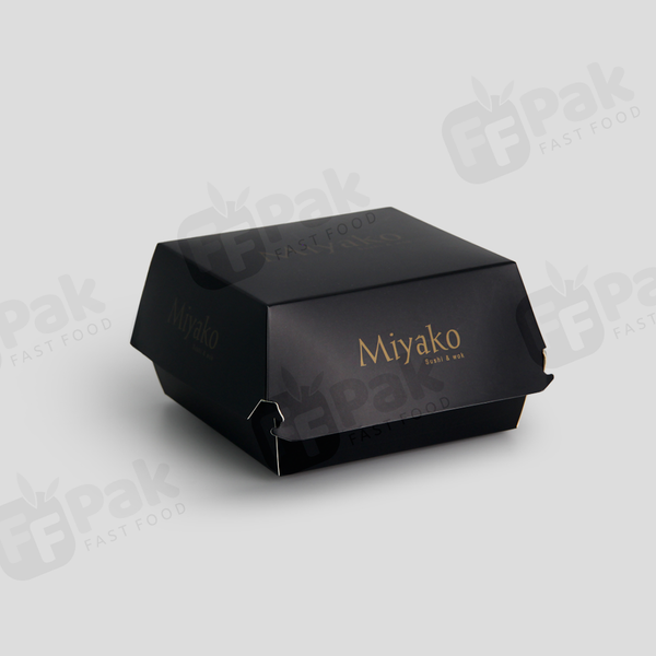 Custom Disposable Food Grade Cardboard Hamburger Packaging Paper Burger Box - Fastfoodpak