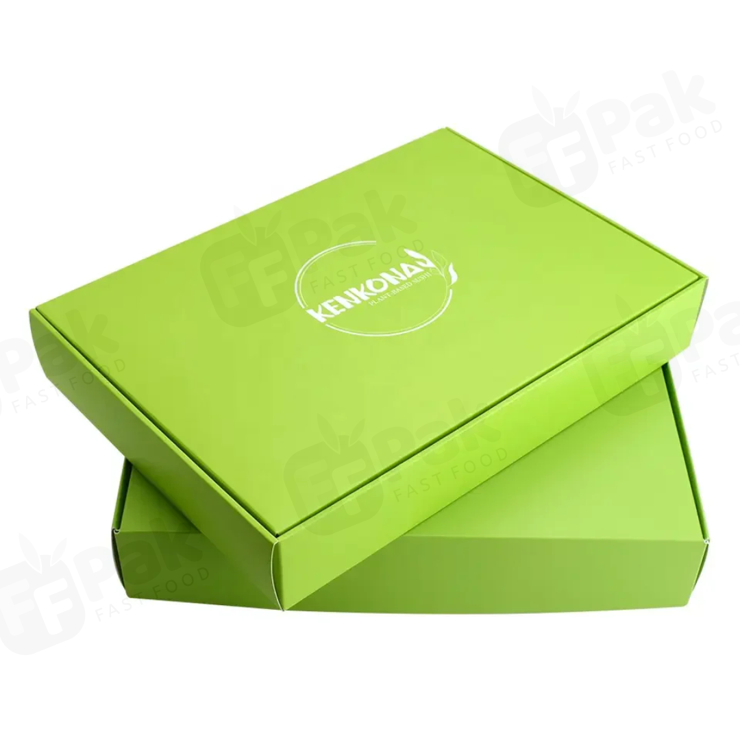 Custom Printed Disposable Take away To go Packaging Container Kraft Lunch Food Paper Box