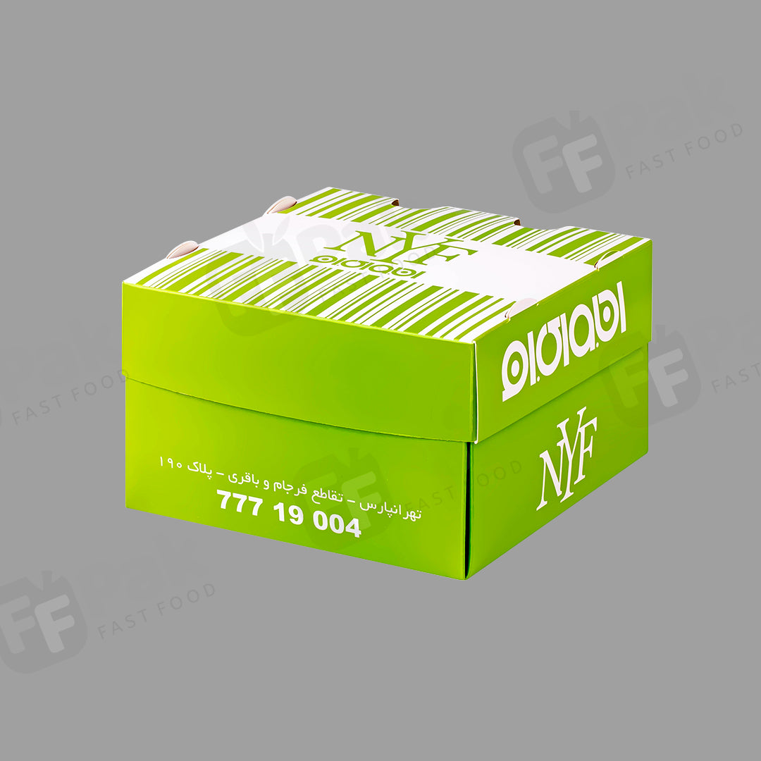 Custom Disposable Food Grade Cardboard Hamburger Packaging Paper Burger Box