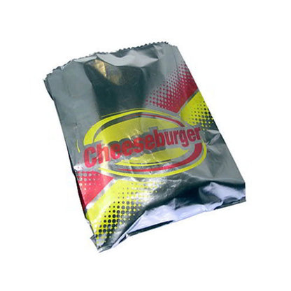 Durable Foil Burger Bags for Takeout & Fast Food Packaging