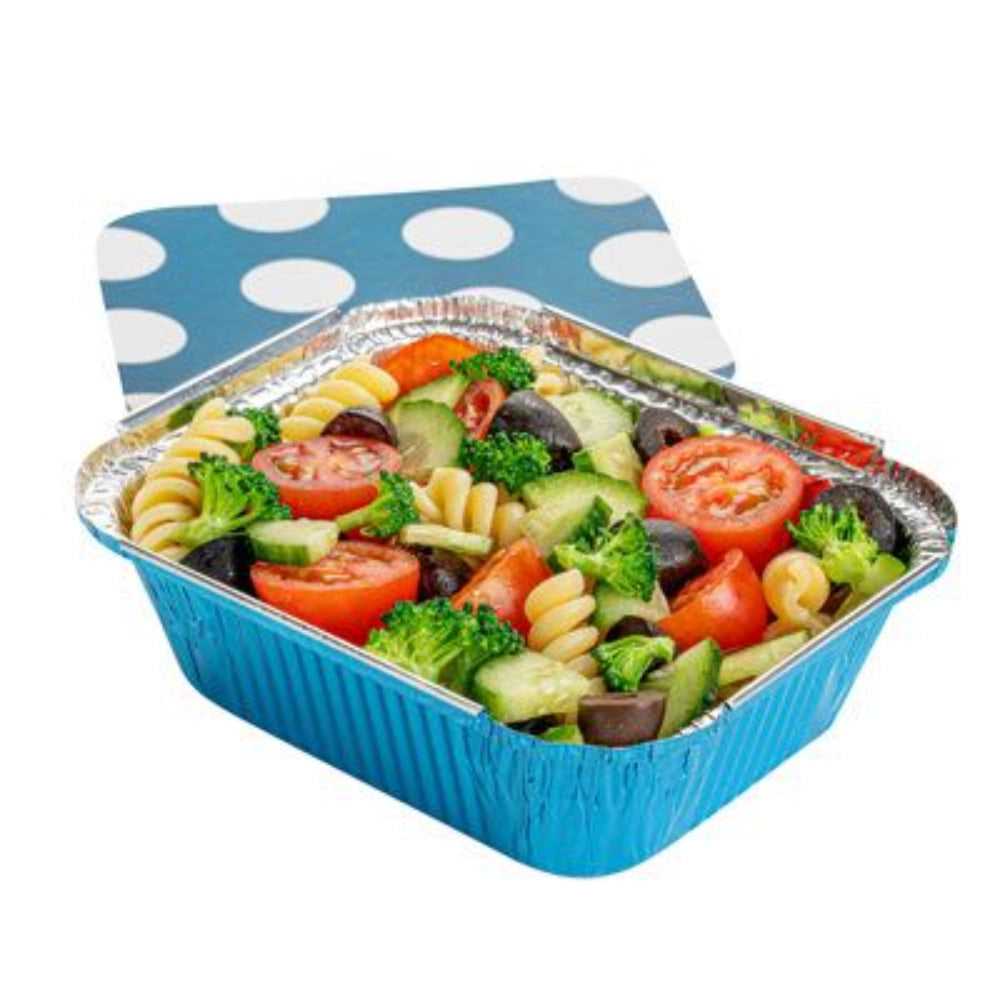 Eco-Friendly Foil Paper Bowls for Hot & Cold Food Packaging