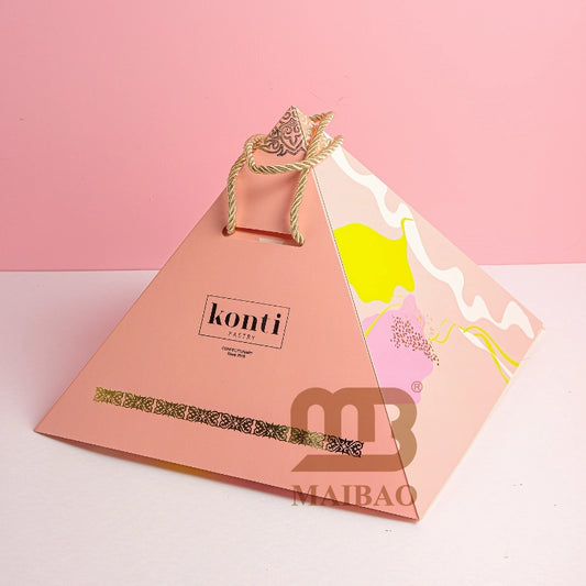 Custom Pyramid Box for Premium Food & Gift Packaging