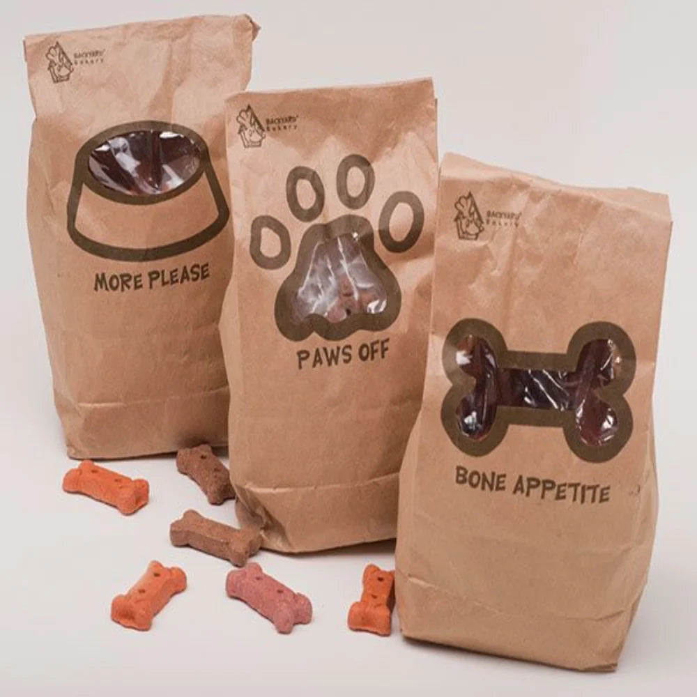 La nourriture écologique de recyclage d'impression personnalisée emporte les poignées de sac en papier kraft