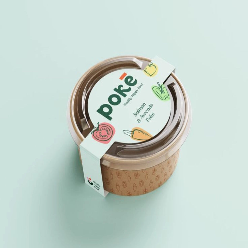 Bols à soupe chauds en papier kraft respectueux de l'environnement avec couvercle ventilé