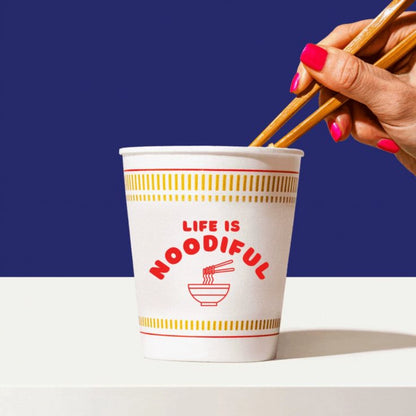 Disposable Paper Containers for Serving Soups and Noodles