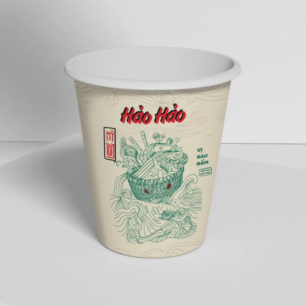 Disposable Paper Containers for Serving Soups and Noodles