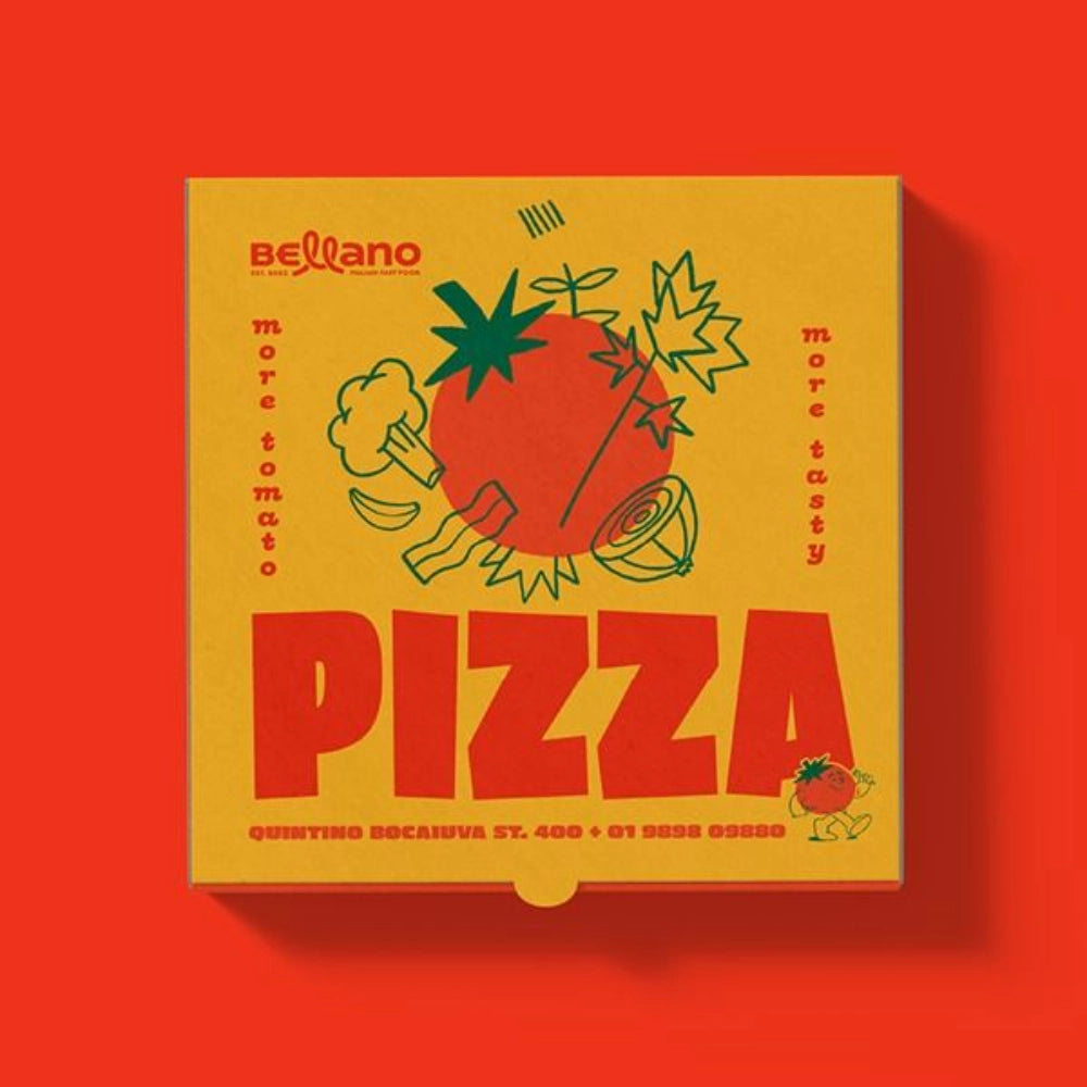 Customizable Pizza Boxes with Logo for Branding & Takeout