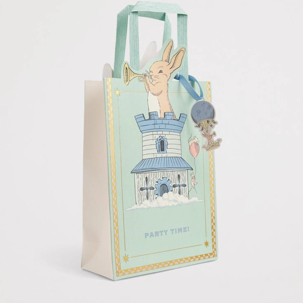 La nourriture écologique de recyclage d'impression personnalisée emporte les poignées de sac en papier kraft